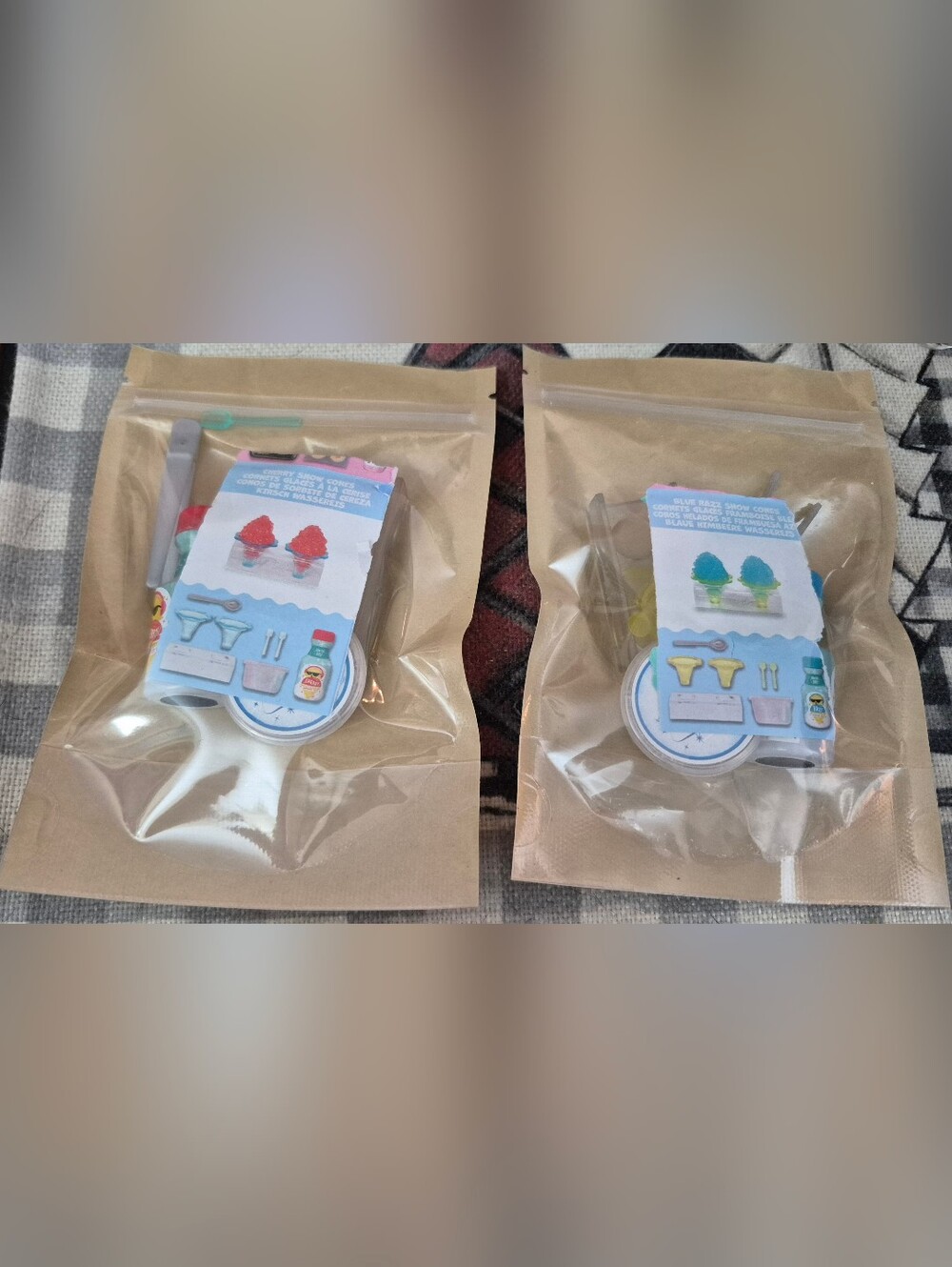Miniverse Blue And Red Snowcone Sets